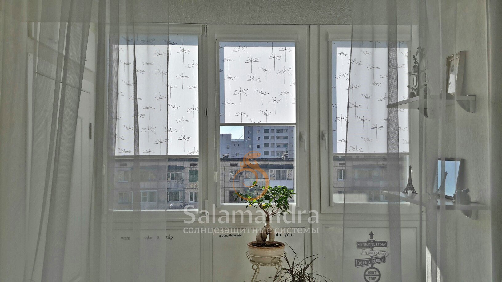 Рулонные шторы в коробе или кассетные шторы в Белгороде от компании SALAMANDRA - что это такое?